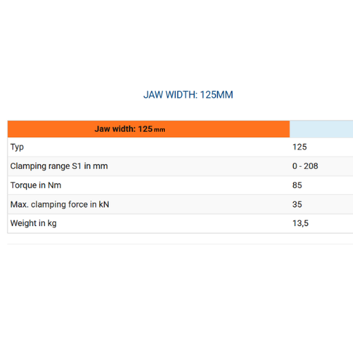 AMT Allmatic Precision Vice Jaw Width 125mm 4 AMT Allmatic Precision Vice Jaw Width 125mm - Image 4